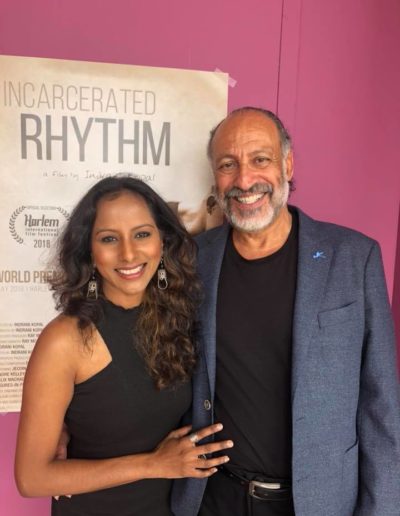 Indrani and Derek at Incarcerated Rhythm_World Premiere May5 2018 2