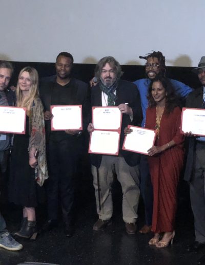 With all the winners of Harlem Film Festival 2018